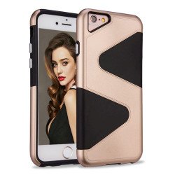 iPhone 7 Plus S Style Hybrid Case (Champagne Gold)